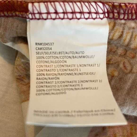 Anthropologie TINY sz XS Retro Floral Tee - Picture 11 of 11